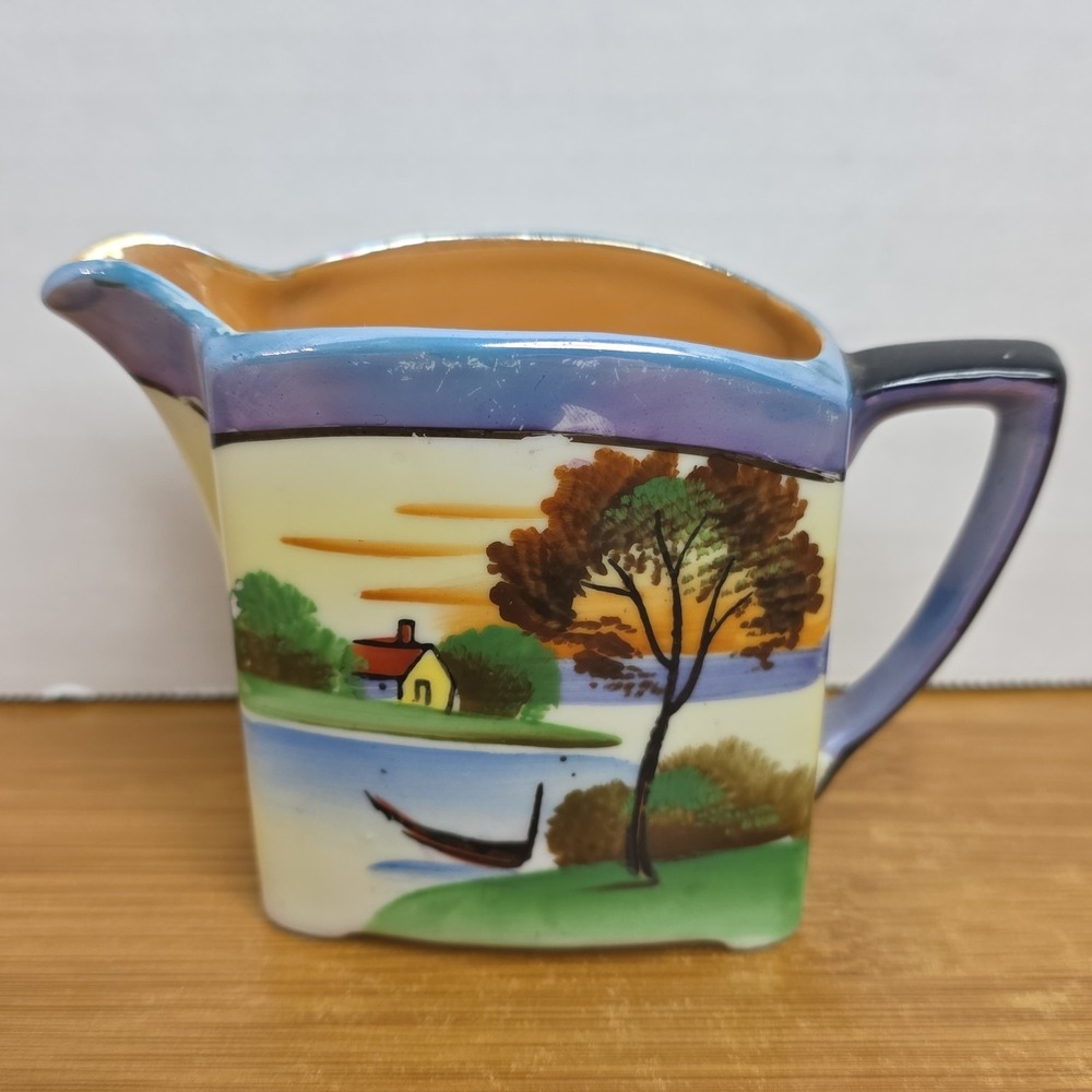 Vintage Japanese Takito & Company Hand Painted Porcelain Creamer
